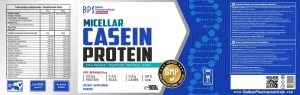 Micellar Casein Protein cu aromă de ciocolată, 900 g, Balkan Pharmaceuticals - Img 2