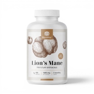 MycoWay, Lion's Mane - coama leului, 180 capsule