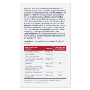 Myrtilovit, 60 tablete, Parapharm - Img 2