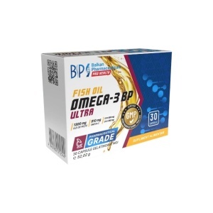 Omega-3 BP Ultra, 30 capsule moi, Balkan Pharmaceuticals