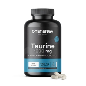 OnEnergy, Taurine 1000 mg - taurină 1000 mg, 180 capsule - Img 2