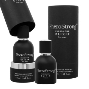 PheroStrong Elixir, parfum cu feromoni pentru bărbați, cu note de lemn de santal, ylang-ylang și trandafir bulgar, 50 ml, Medica-Group - Img 5