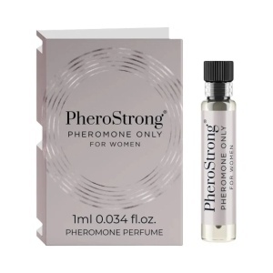 PheroStrong Only for Women, mostră parfum cu feromoni pentru femei, cu note de iasomie, zmeură și boabe de tonka, 1 ml, Medica-Group