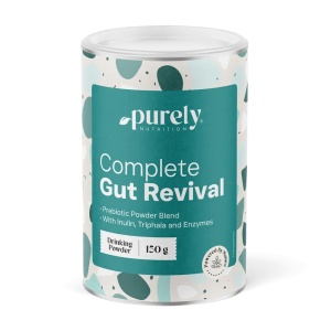 Purely Nutrition, Complete Gut Revival - amestec prebiotic în pulbere, 150 g