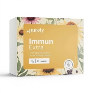 Purely Nutrition, Immun Extra, 30 capsule