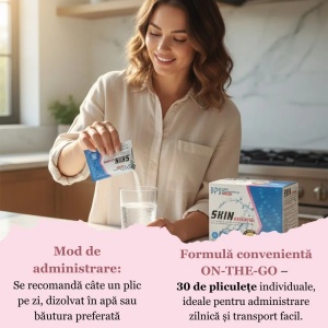 Skin Essential Colagen Hidrolizat, 30 plicuri, Balkan Pharmaceuticals - Img 4