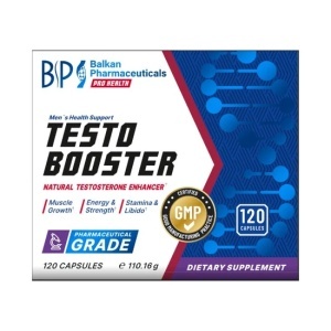 Testo Booster, supliment alimentar destinat susținerii vitalității și performanței fizice, cu vitamine, minerale și extracte vegetale, 120 capsule, Balkan Pharmaceuticals - Img 4