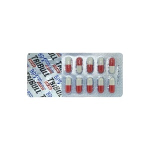 TriBull, supliment alimentar destinat susținerii vitalității și performanței masculine, cu extract de Tribulus terrestris, 250 mg, 60 capsule, Balkan Pharmaceuticals - Img 4