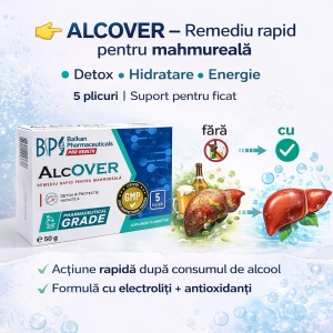 Alcover, 5 plicuri x 10 g, Balkan Pharmaceuticals - Img 7