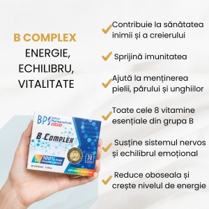 B-Complex, 30 capsule, Balkan Pharmaceuticals - Img 3