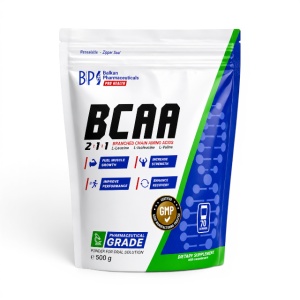 BCAA, 2:1:1, 500 g, pulbere, Balkan Pharmaceuticals