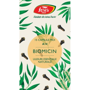 Biomicin, A14, 15 capsule moi, Fares - Img 2