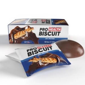 Biscuiți proteici 20% proteină, 40 g, Balkan Pharmaceuticals
