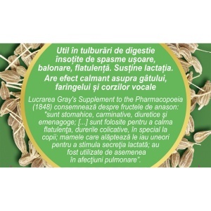 Ceai Anason fructe D146, 50 g, Fares - Img 4