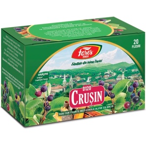 Ceai de crusin D 120, 20 plicuri, Fares