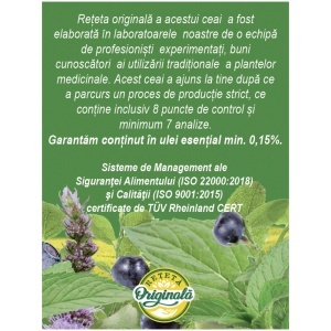 Ceai Enterostop, D105, 20 plicuri, Fares - Img 3