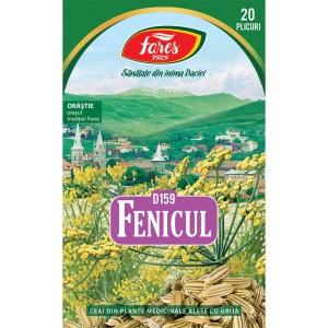 Ceai Fenicul D 159, 20 plicuri, Fares - Img 2