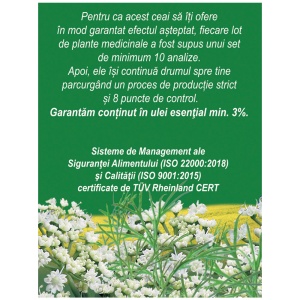 Ceai fructe de Chimion D 118, 20 plicuri, Fares - Img 4