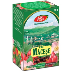 Ceai Măceșe fructe F 183, 50 g, Fares