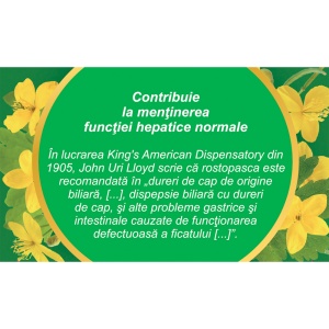 Ceai Rostopască iarbă D 130, 50 g, Fares - Img 4
