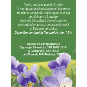 Ceai Trei Frați Pătați P140, 20 plicuri, Fares - Img 3