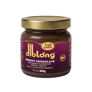 Energy Chocolate For Ladies ciocolată tartinabilă, 40 g, DIBLONG - Img 1