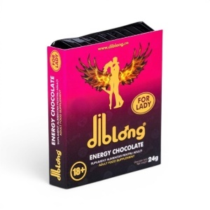 Energy Chocolate for Lady, 12 x 24 g, DIBLONG - Img 8