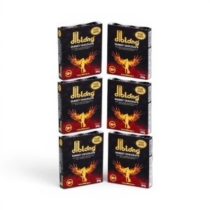 Energy Chocolate For Men, 6 x 24 g, DIBLONG - Img 2
