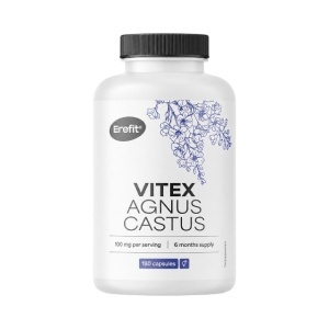 Erefit, Vitex Agnus Castus - supliment destinat femeilor care doresc susținere pentru confortul din timpul ciclului menstrual, 180 capsule