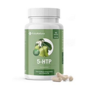 FutuNatura, 5-HTP 150 mg,supliment alimentar destinat susținerii sistemului nervos, 90 capsule - Img 2