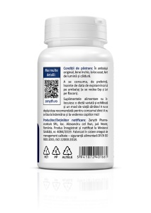 Magneziu Bisglicinat 1000 mg, cu 110 mg magneziu ionic, ajută la reducerea oboselii, susține funcționarea mușchilor și sistemului nervos, 30 capsule, Zenyth - Img 3