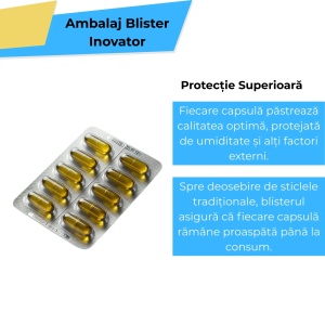 Omega-3 BP Ultra, 30 capsule moi, Balkan Pharmaceuticals - Img 6