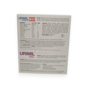 Pachet Urimil Forte Max 30 capsule și Gel Urimil 50 ml, NaturPharma - Img 2