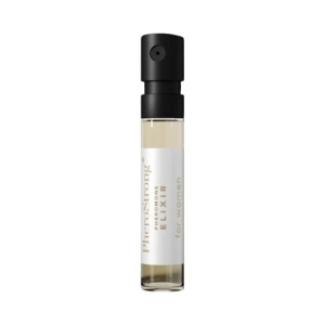 PheroStrong Elixir, mostră parfum cu feromoni pentru femei, cu note de mosc alb, ambră și vanilie de Madagascar, 2 ml, Medica-Group - Img 3