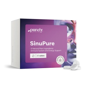 Purely Nutrition, SinuPure - suport pentru sistemul imunitar, 75 tablete - Img 2