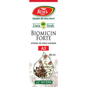 Ulei roll-on Biomicin Forte, A3, 10 ml, Fares