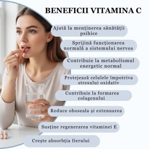 Vitamina C 1000 mg, 30 comprimate, Balkan Pharmaceuticals - Img 4