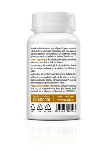 Vitamina D și Cofactori, cu D3 3000 UI, K2-MK7 și magneziu, susține sănătatea oaselor, funcționarea mușchilor și imunitatea, 30 capsule, Zenyth - Img 3