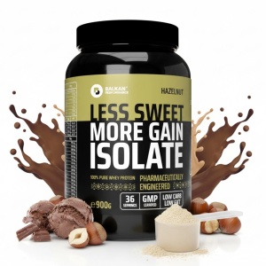 100% Whey Protein Isolate, Alune, 900 g, Balkan Pharmaceuticals - Img 2