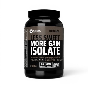 100% Whey Protein Isolate cu arome, Ciocolată, 900 g, Balkan Pharmaceuticals