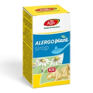 ALERGOplant R36, sirop destinat susținerii imunității și confortului în perioadele cu alergii sezoniere, 100 ml, Fares