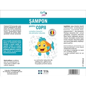 Baby4You șampon pentru copii, 250 ml, Tis Farmaceutic - Img 2