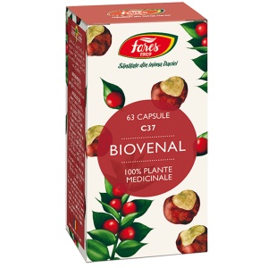 Biovenal, C37, 63 capsule, Fares