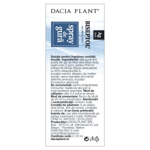 Biseptol Spray de Gură cu Aloe Vera, 20 ml, Dacia Plant - Img 3