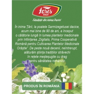 Ceai Calmocard, C23, 20 plicuri, Fares - Img 3