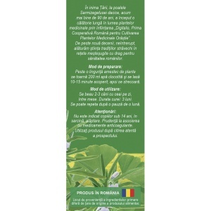Ceai Circulație Cerebrală N141, susține memoria și concentrarea, contribuie la buna circulație a sângelui la nivel cerebral, 50 g, Fares - Img 2