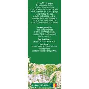 Ceai Coada Șoricelului iarbă D115, susține digestia și contribuie la menținerea confortului gastric, 50 g, Fares - Img 2