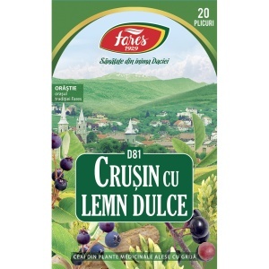 Ceai Crusin cu lemn dulce, D81,20 plicuri, Fares - Img 2