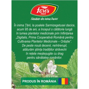 Ceai de Roiniță N 145, 20 plicuri, Fares - Img 4