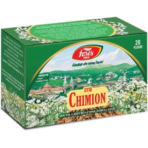 Ceai fructe de Chimion D 118, 20 plicuri, Fares
